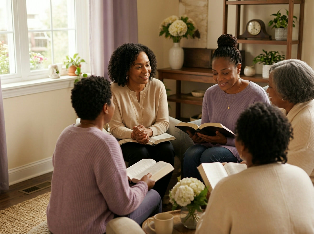 African American women in Bible study fellowship